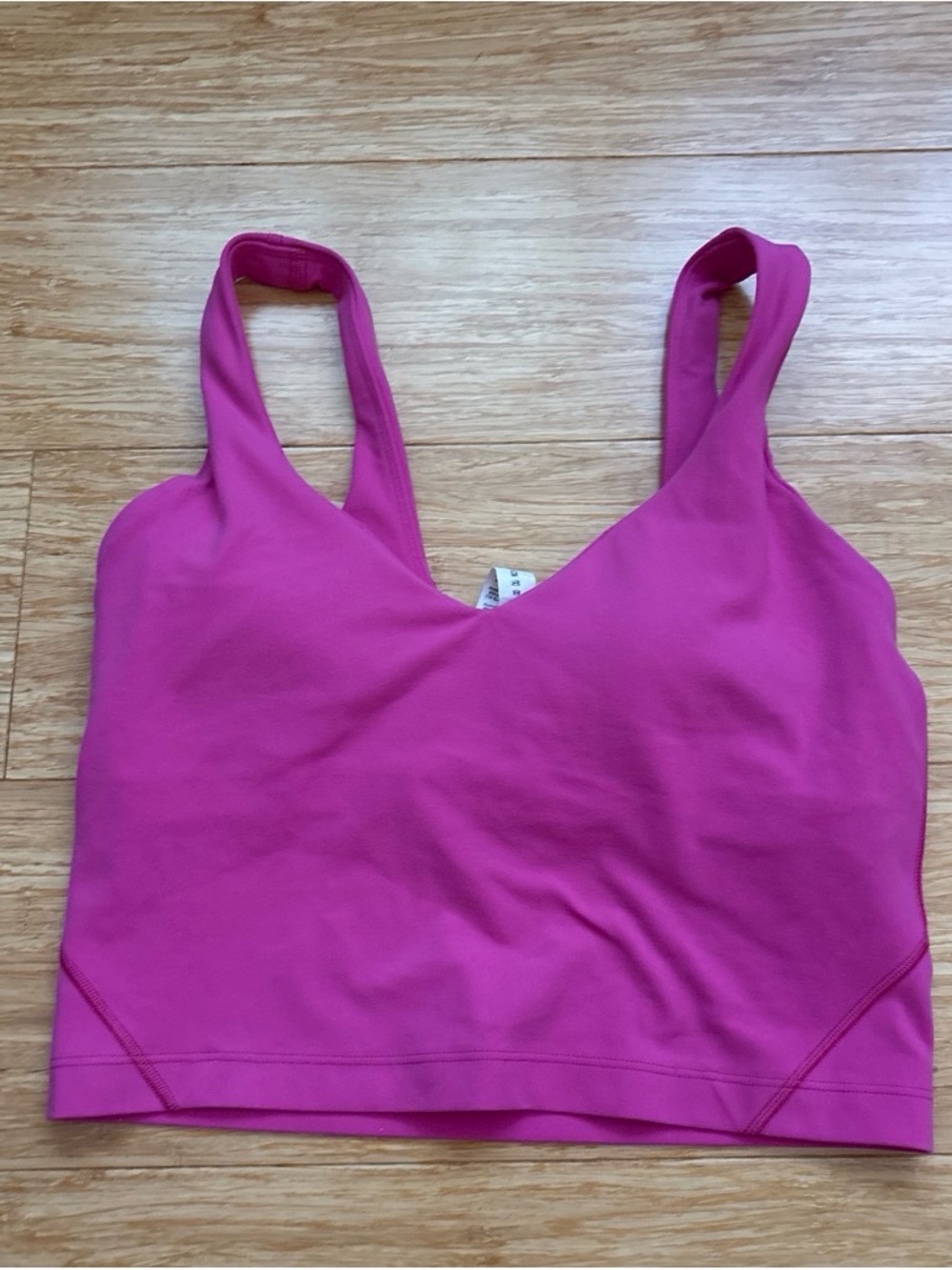 lululemon athletica align top hot pink